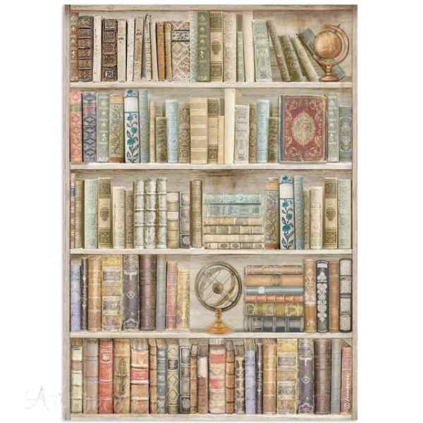 БУМАГА РИСОВАЯ "Книги" А4  