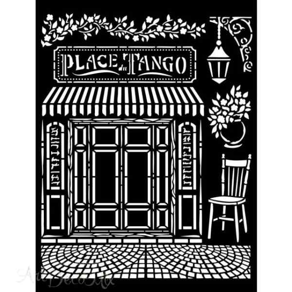 ТРАФАРЕТ STAMPERIA  "PlaceTango"  20*25см.        