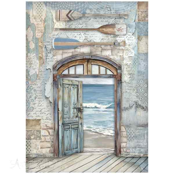 ПРЕДЗАКАЗ БУМАГА РИСОВАЯ STAMPERIA "Silent Sea" А4    