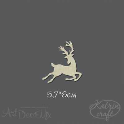Чипборд Олень летящий