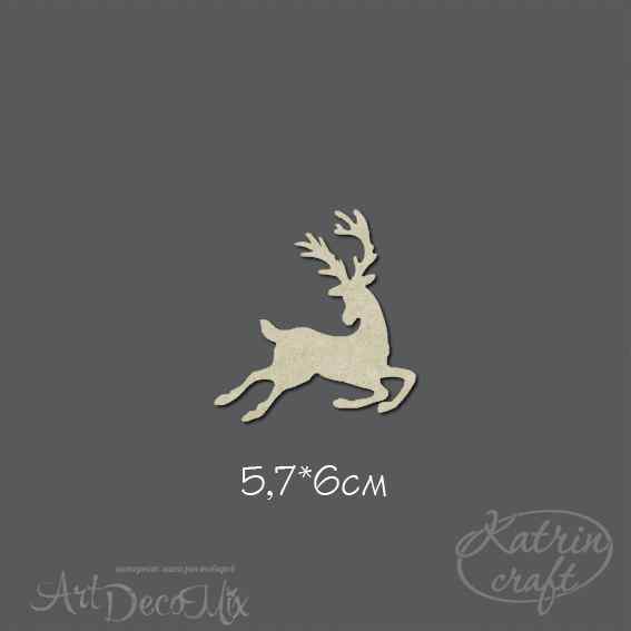 Чипборд Олень летящий