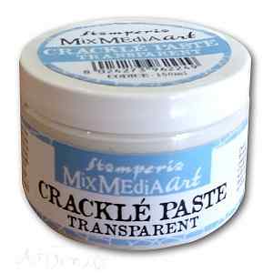 Паста для создания трещин, прозрачная моно-компонент Crackle Paste 150 мл