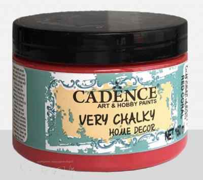 Краска акриловая Chalky 49 красный коралл краска Cadence, 150мл