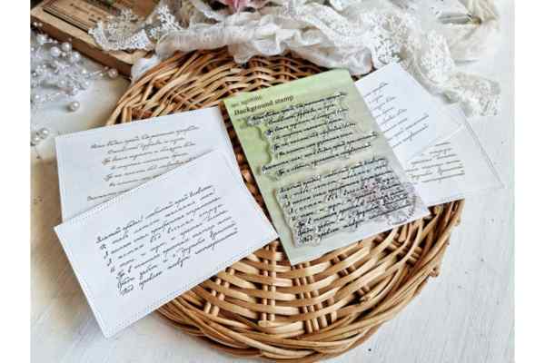 Набор штампов "Пушкинские строки"