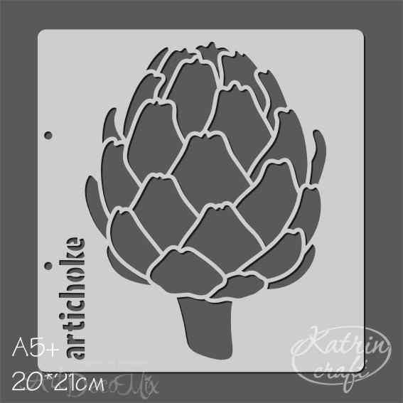 Трафарет "Артишок большой" 19,5*20 см