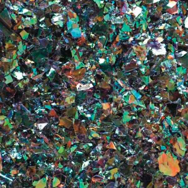 ХЛОПЬЯ GALAXY FLAKES EARTH GREEN, ЗЕЛЕНЫЙ САТУРН