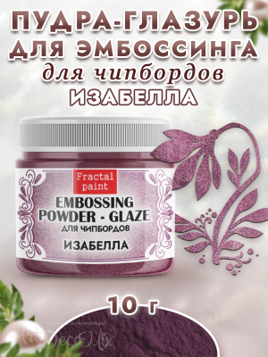 Пудра-глазурь для чипбордов «Изабелла»