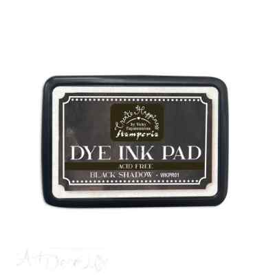 Чернильная подушечка Stamperia DYE INK PAD BLACK SHADOW
