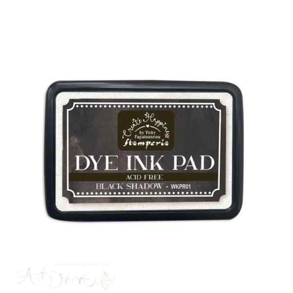 Чернильная подушечка Stamperia DYE INK PAD BLACK SHADOW