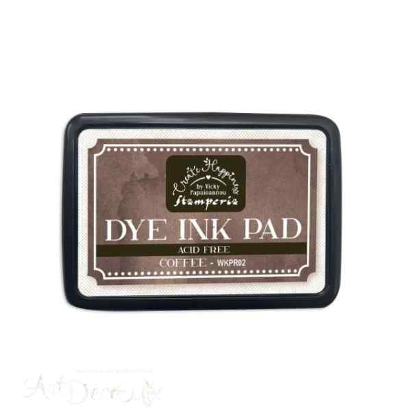 Чернильная подушечка Stamperia DYE INK PAD COFFEE