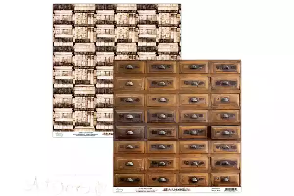 БУМАГА ДЛЯ СКРАПБУКИНГА "ACADEMIA" 30*30см.