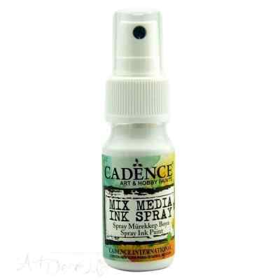 Чернильная краска-спрей Cadence цвет Белый 25 ml.
