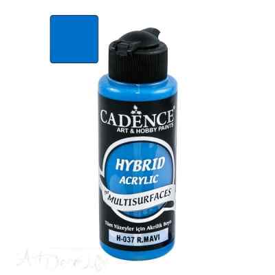Краска универсальная акриловая Hybrid Acrylic 70 мл, цвет 37 королевский синий