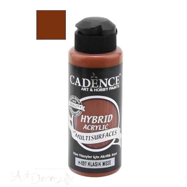 Краска универсальная акриловая Hybrid Acrylic 70 мл, цвет 97 классический дуб