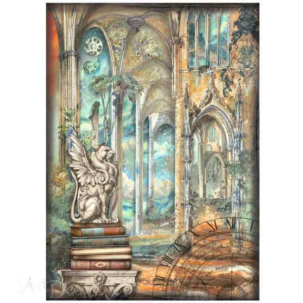 БУМАГА РИСОВАЯ STAMPERIA "FANTASY WORLD" А4     