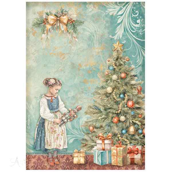 БУМАГА РИСОВАЯ STAMPERIA "The Nutcracker" А4 