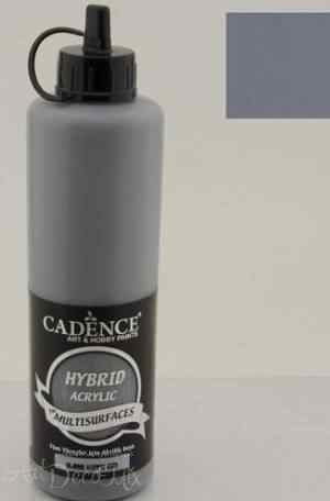 Краска универсальная акриловая Hybrid Acrylic 500 мл, цвет темно-серый