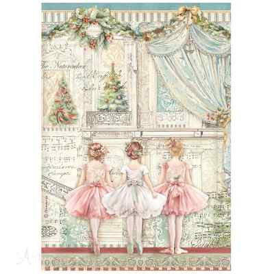 БУМАГА РИСОВАЯ STAMPERIA "The Nutcracker" А4 