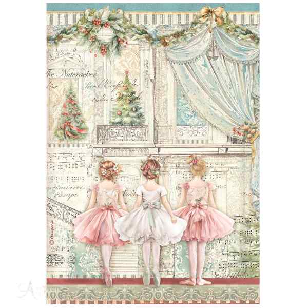 БУМАГА РИСОВАЯ STAMPERIA "The Nutcracker" А4 