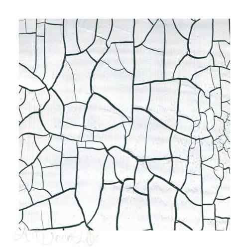 Рельефная кракелюрная паста, белая, 100мл. 