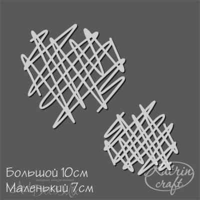 Трафарет-маска "Каракули" А6