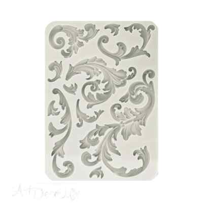 ПРЕДЗАКАЗ СИЛИКОНОВАЯ ФОРМА ДЛЯ МОДЕЛИРОВАНИЯ "FANTASY WORLD", формат А5 Вензеля