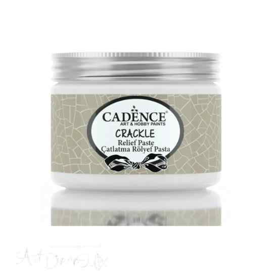 Кракелюрная паста, белая, однокомпонентная Crackle Relief Paste 150 мл.