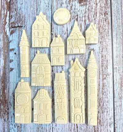 Набор Отливок из пластика "Домики"