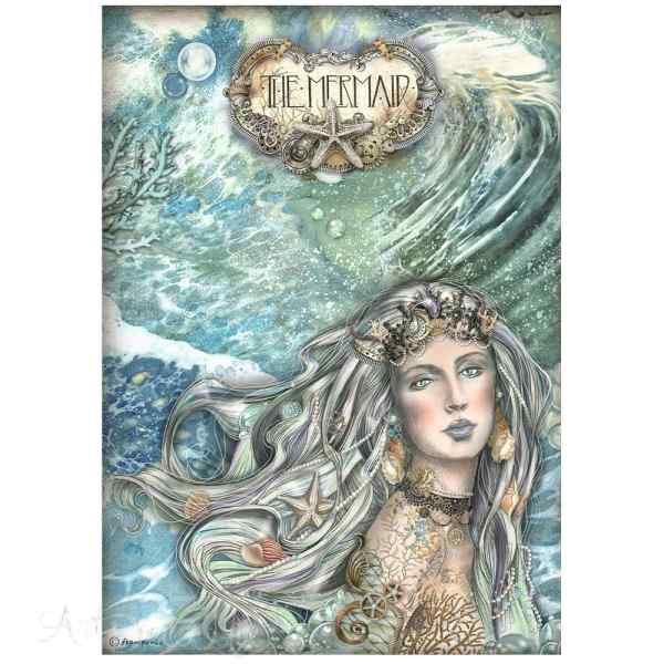 БУМАГА РИСОВАЯ STAMPERIA "SONGS OF THE SEA " А4   