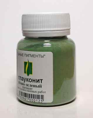 Пигмент Глауконит темно-зеленый 50 гр