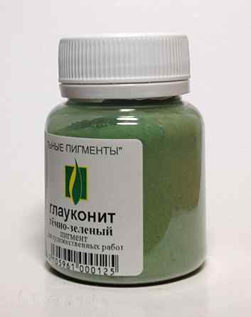 Пигмент Глауконит темно-зеленый 50 гр