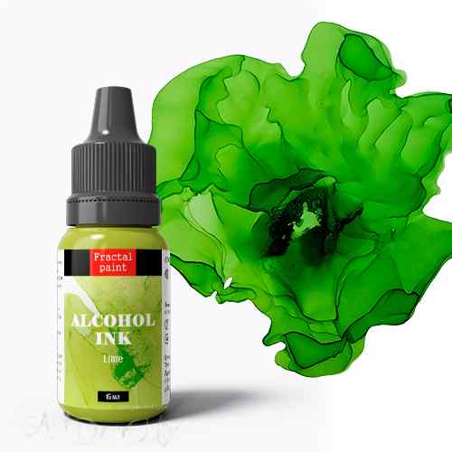 Спиртовые чернила «Lime» (Лайм) 15мл.