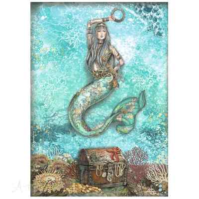 БУМАГА РИСОВАЯ STAMPERIA "SONGS OF THE SEA " А4    