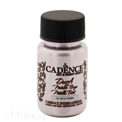 Краска акриловая Dora Metallic, 50мл, цвет Античный розовый