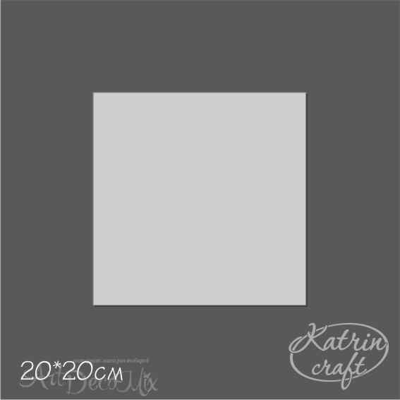 Акриловая страничка 20х20см.