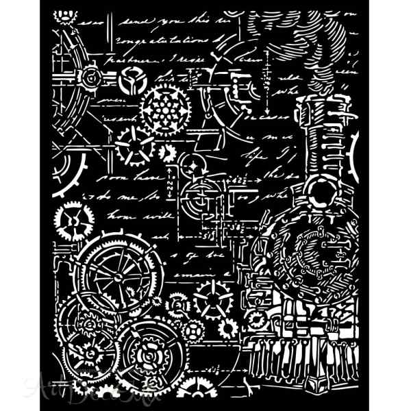 Трафарет "FANTASY WORLD", 20*25см. 