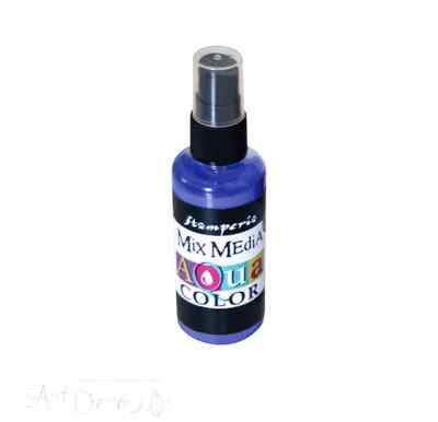 Краска-спрей фиолетовый Aquacolor Spray, 60 мл