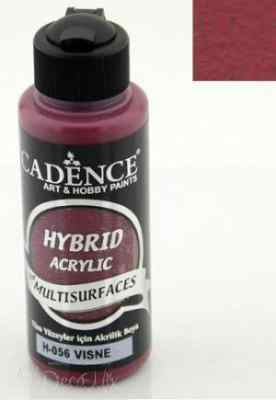 Краска универсальная акриловая Hybrid Acrylic 70 мл, цвет 56 Вишня