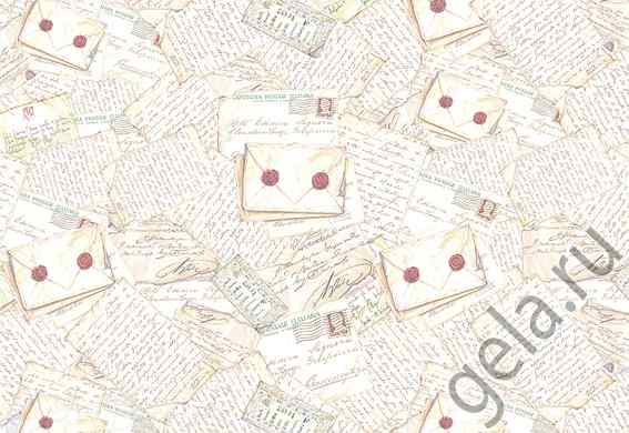 Бумага рисовая "Письма", 48х33 см., 28 гр.