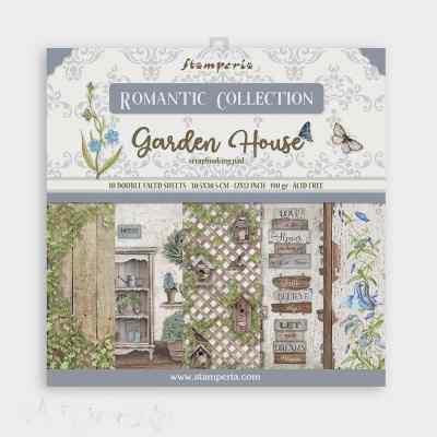 НАБОР БУМАГИ ДЛЯ СКРАПБУКИНГА "Garden House" 20*20см.  