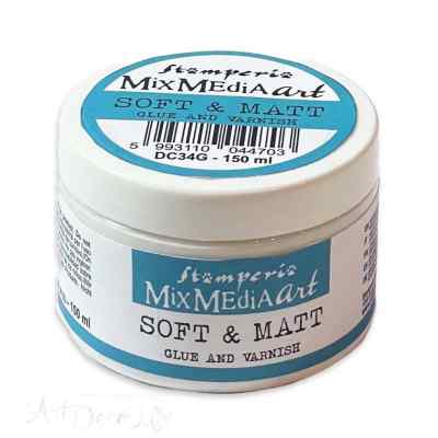 ПРЕДЗАКАЗ Прозрачный клей-лак матовый 150 мл.