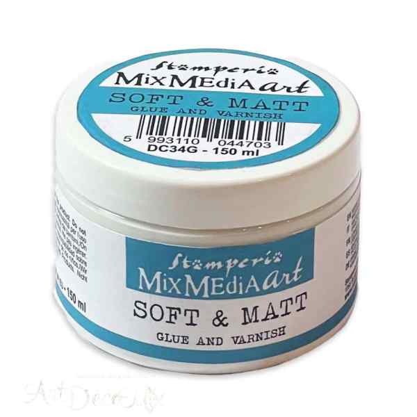 ПРЕДЗАКАЗ Прозрачный клей-лак матовый 150 мл.