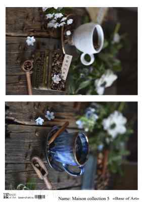 Карта для декупажа А4 MAISON COLLECTION 5 