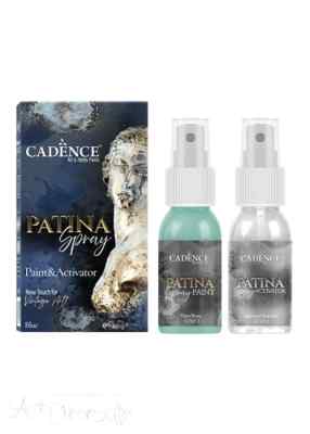 Patina spray set 3 синий 50мл+50мл