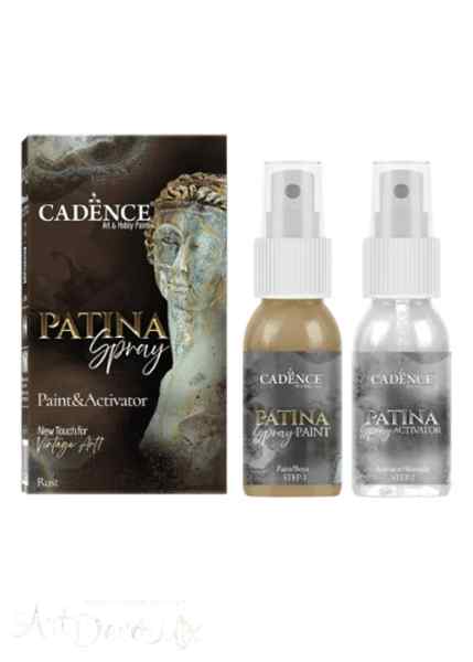 Patina spray set 4 ржавый 50мл+50мл 