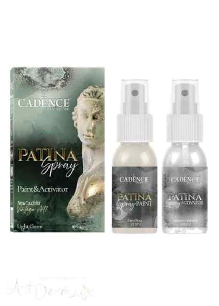 Patina spray set 1 светло-зеленый 50мл+50мл