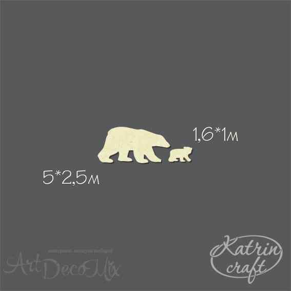 Чипборд Медведи