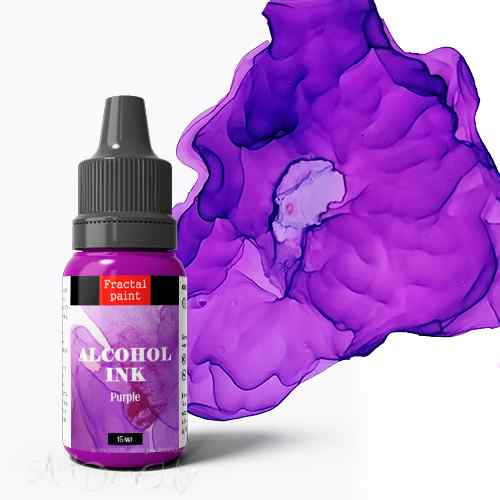 Спиртовые чернила «Purple» (Пурпурный) 15мл. 