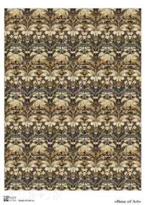 Карта для декупажа А4 MORRIS PATTERN 17