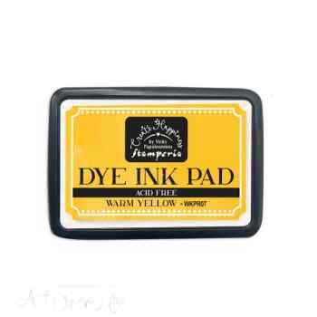 Чернильная подушечка Stamperia DYE INK PAD WARM YELLOW